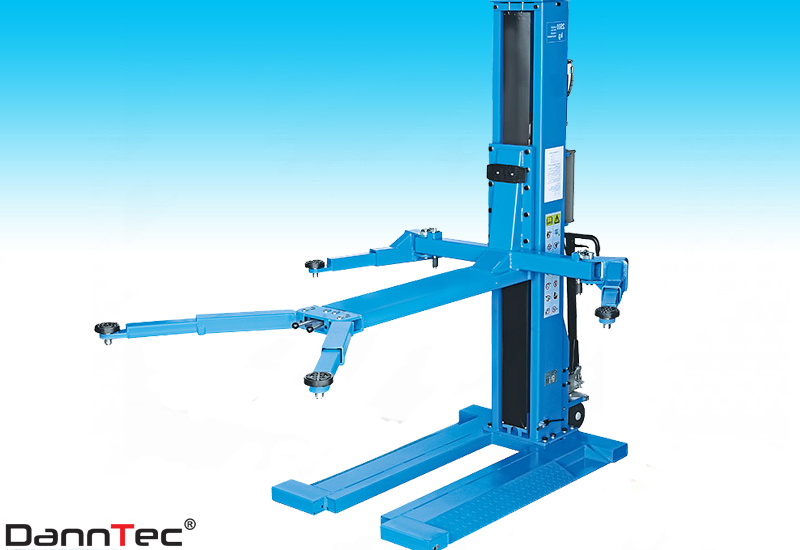 2. Einsäulen Hebebühne Profi – Danntec KFZ