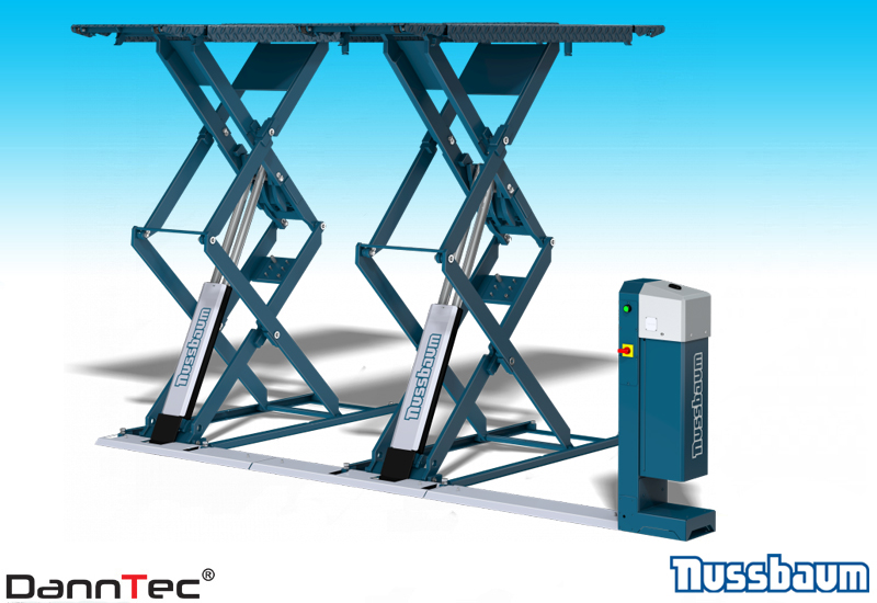 4. Nussbaum Doppelscheren Hebebühne 3,5 t – Danntec KFZ