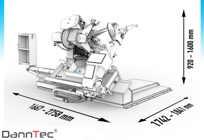 7. LKW Reifenmontiermaschine – Danntec KFZ