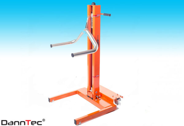 7. Mobiler Radgreifer Wagenheber Hebebühne EASYLift 1500 + Bohrmaschine