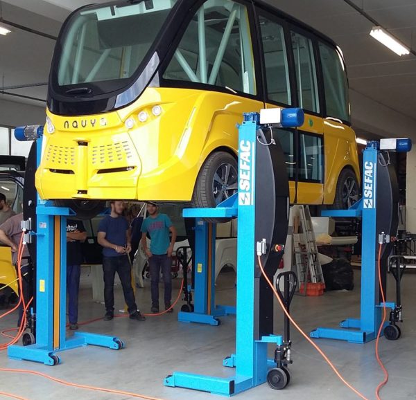 6. SEFAC Radgreifer 7,5  t  AKKU  Hebebühne LKW - Image 10
