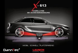Launch X 613 3D Achsmessgerät