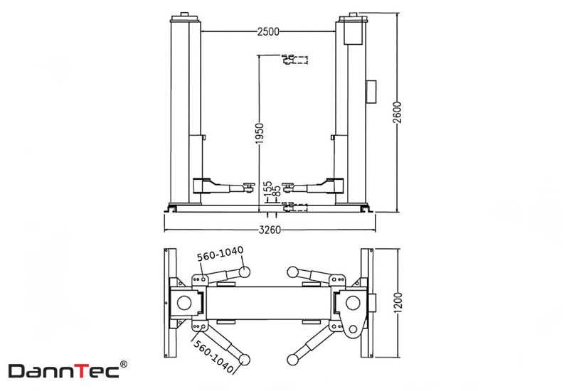 Maße Zavalisanti 3,5 t